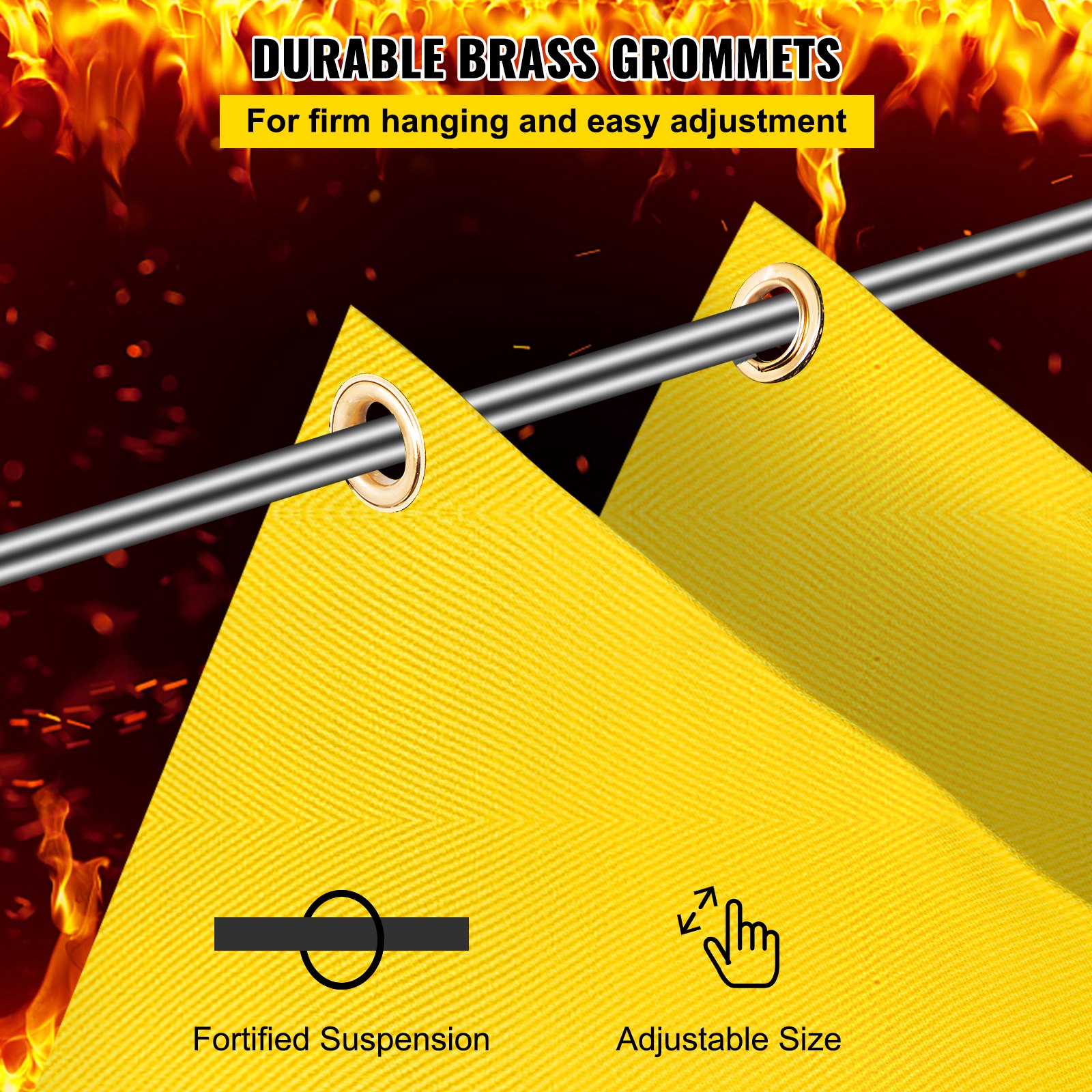 Welding Blanket Fiberglass Blanket 8 X 10 Ft Fire Retardant Blanket
