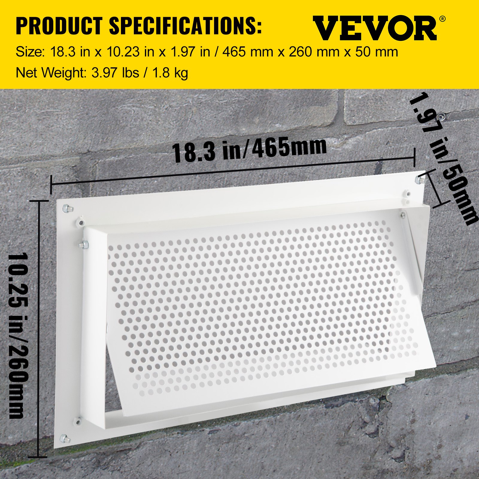 VEVOR Flood Vent, 8