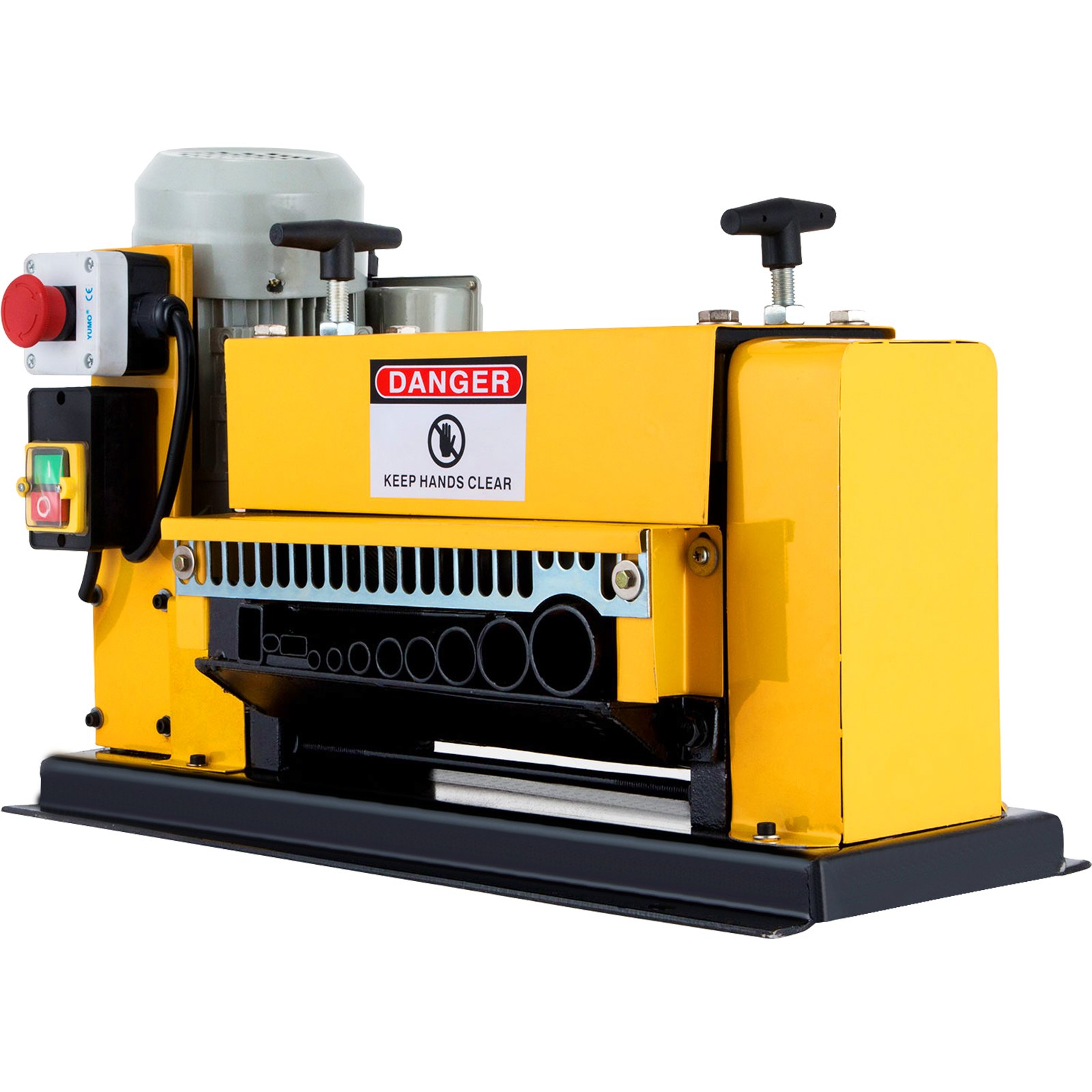 CREWORKS 370W Automatic Wire Stripper With 11 Channels, Power Cable Stripper For 1 5 Mm To 38 Mm Copper Wire Electrical Wire Stripping Machine Diy Tool For Home Repair Remodelling Recycling Wsm N 038