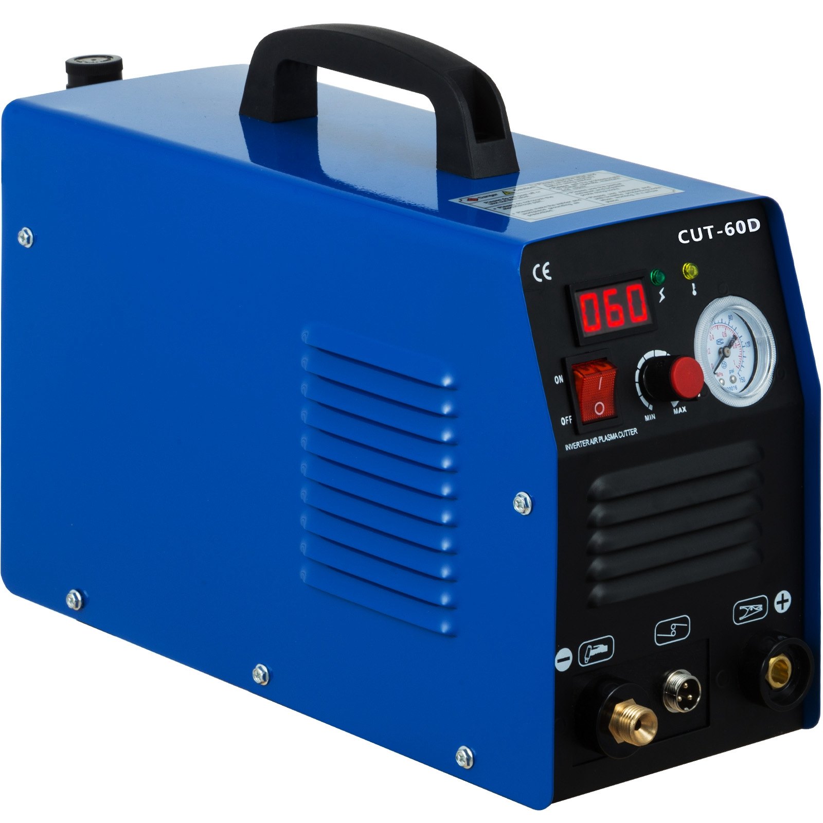 VEVOR VEVOR 60 Amp Plasma Cutter Arc Dual Voltage 220V Plasma Cutting ...