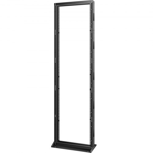 VEVOR Server Rack, 45U Open Frame Rack, 2-Post IT Server Network Relay ...