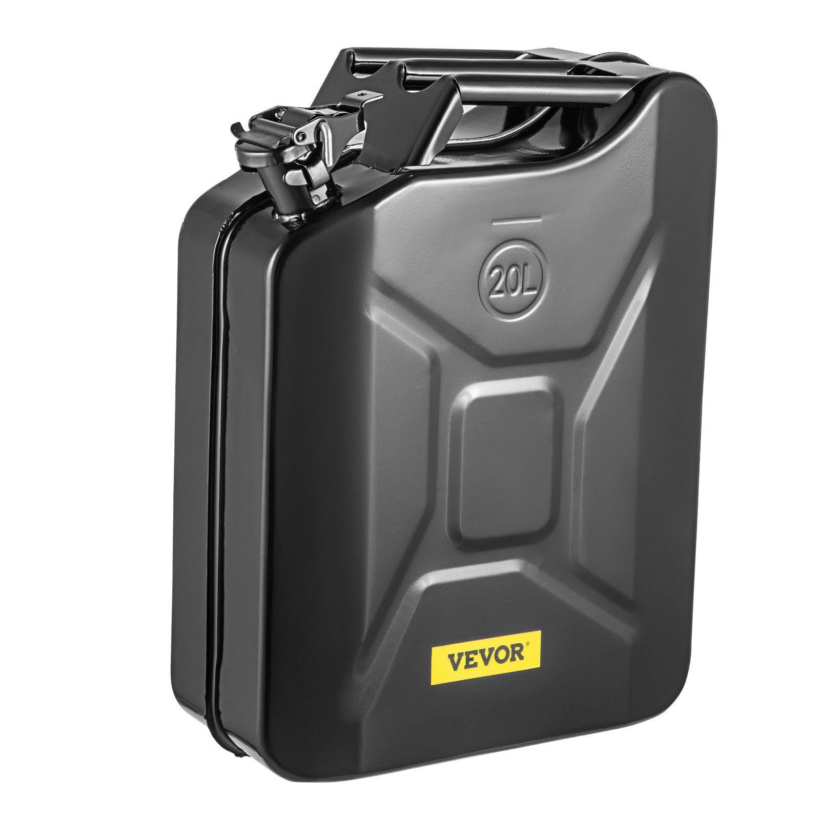 VEVOR Fuel Can, 5.3 Gallon / 20 L Portable Gas Can with Flexible Spout System, Rustproof ＆ Heat