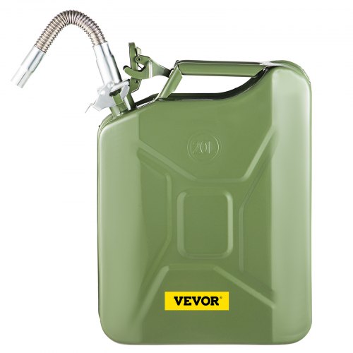 VEVOR Jerry Fuel Can, 5.3 Gallon / 20 L Portable Jerry Gas Can with Flexible Spout System