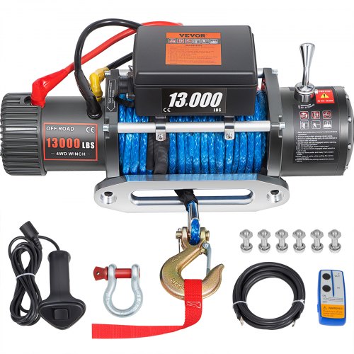 VEVOR Electric Winch 13000lb Load Capacity Truck Winch Compatible with