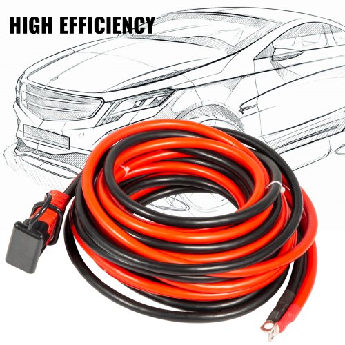 VEVOR Winch Wiring Kit 2 Gauge 32 FT Winch Quick Connect Power Cable