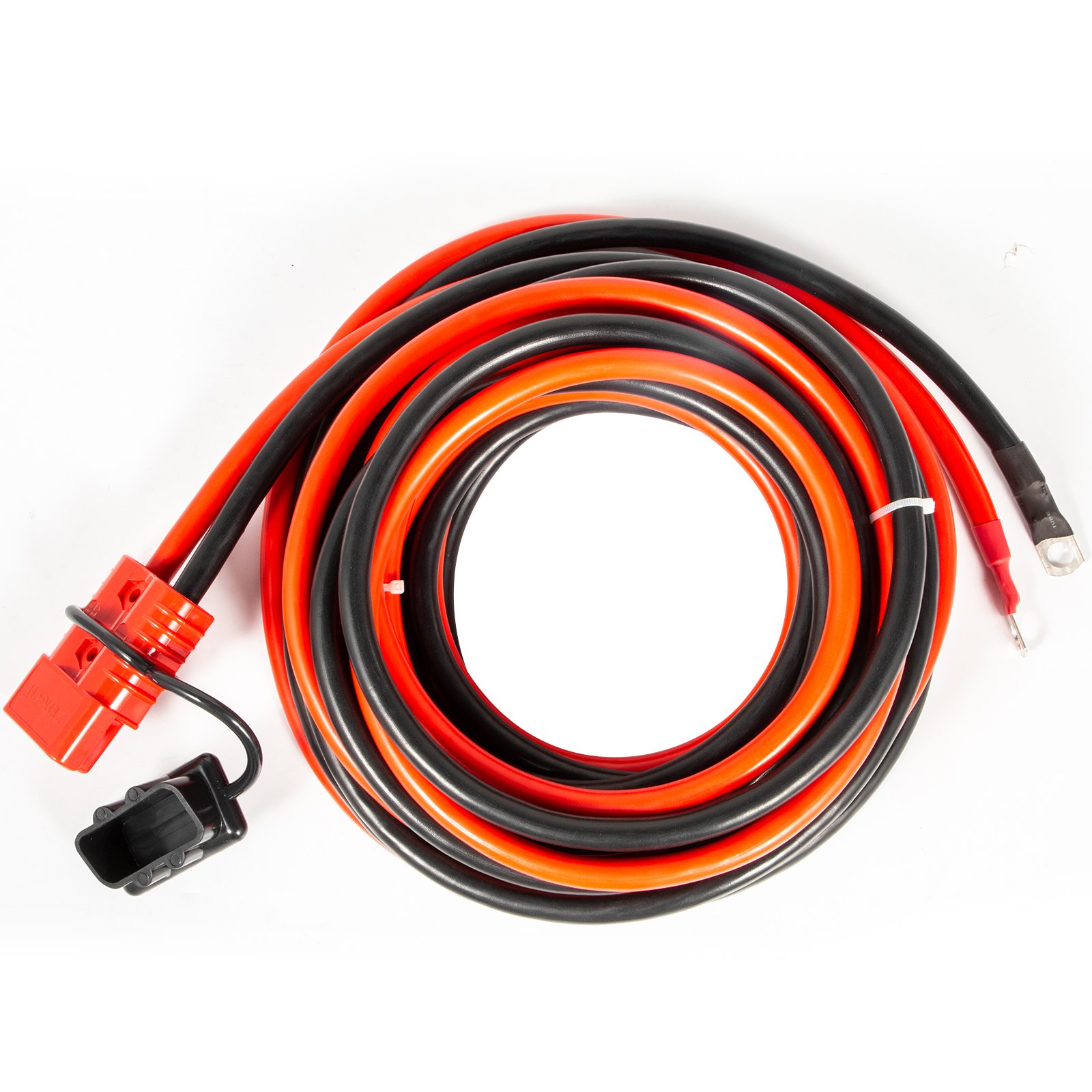 Winch Rope Connection VEVOR Winch Wiring Kit 2 Gauge 32 FT Winch Quick Connect Power Cable ...