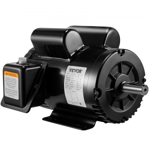 5 Hp Air Compressor Duty Electric Motor 145t Frame 3450 Rpm Single