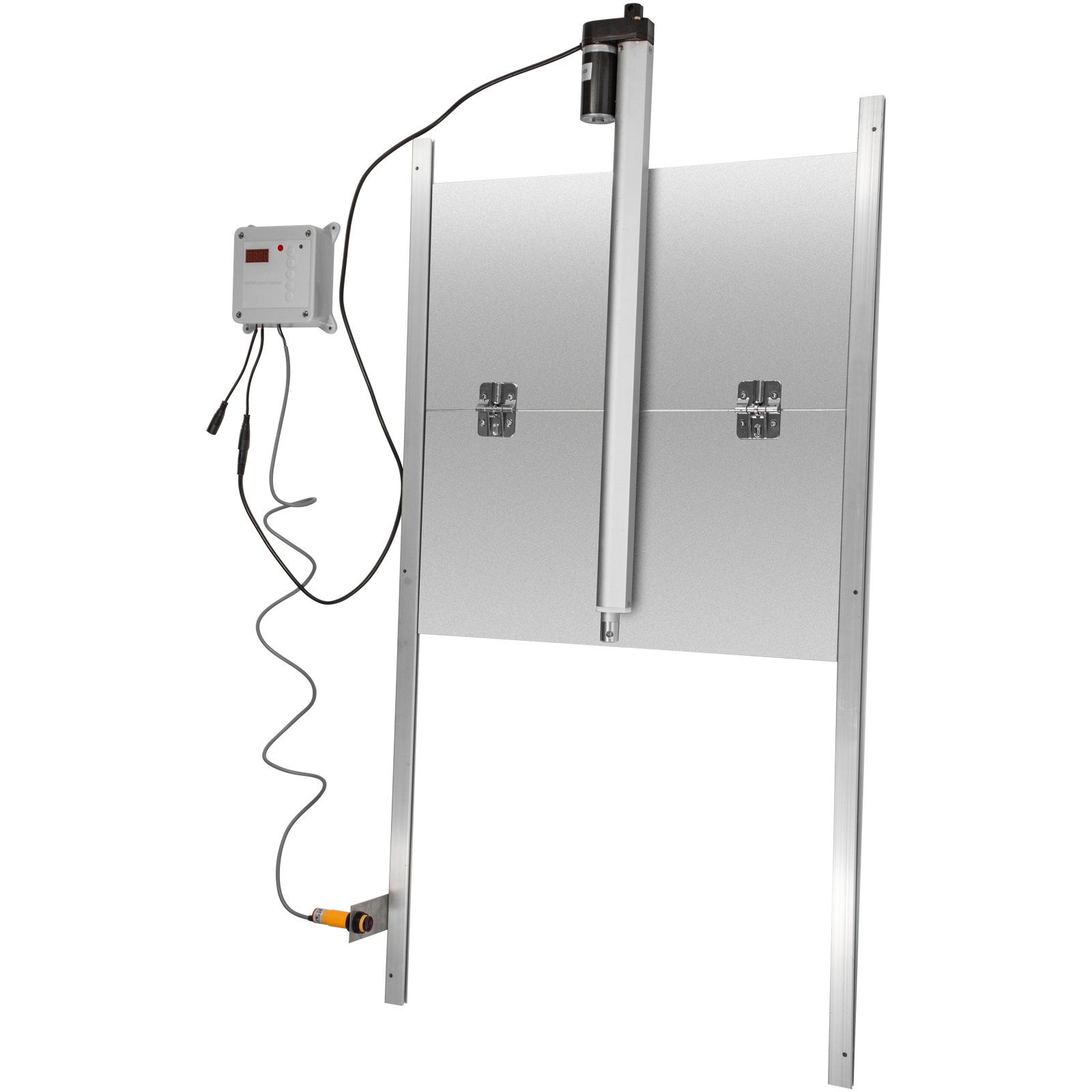 VEVOR Automatic Coop Door, 11.8 x 11.8 12V 66W, with Timer and Light