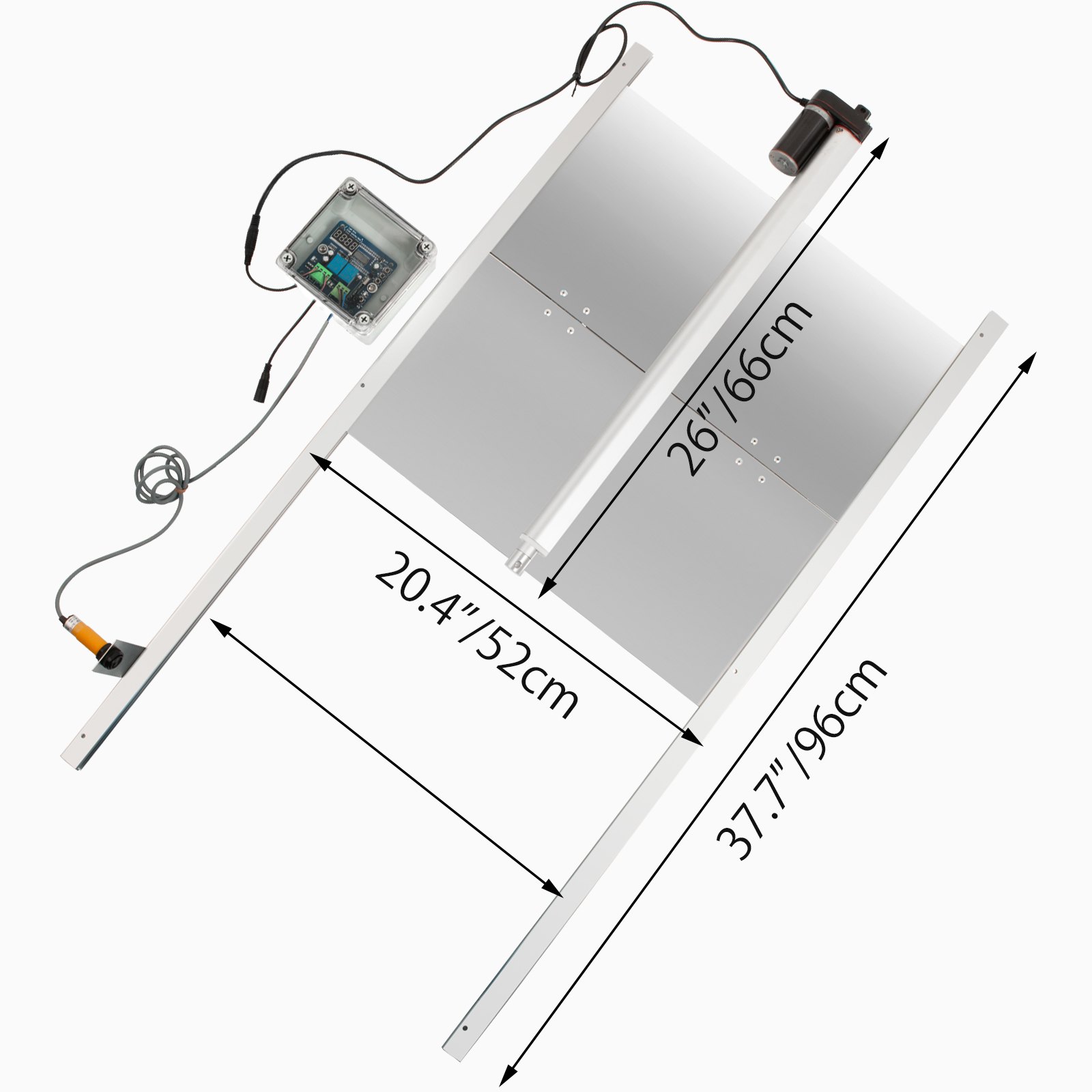 VEVOR Automatic Duck Door Opener Kits W/Time Sensor Induction Automatic