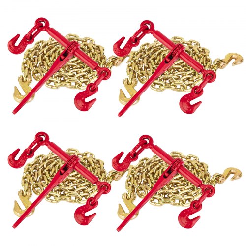 VEVOR Chain Load Binder 5/163/8 inch Grade 80 Chain Binders Tie Down 4
