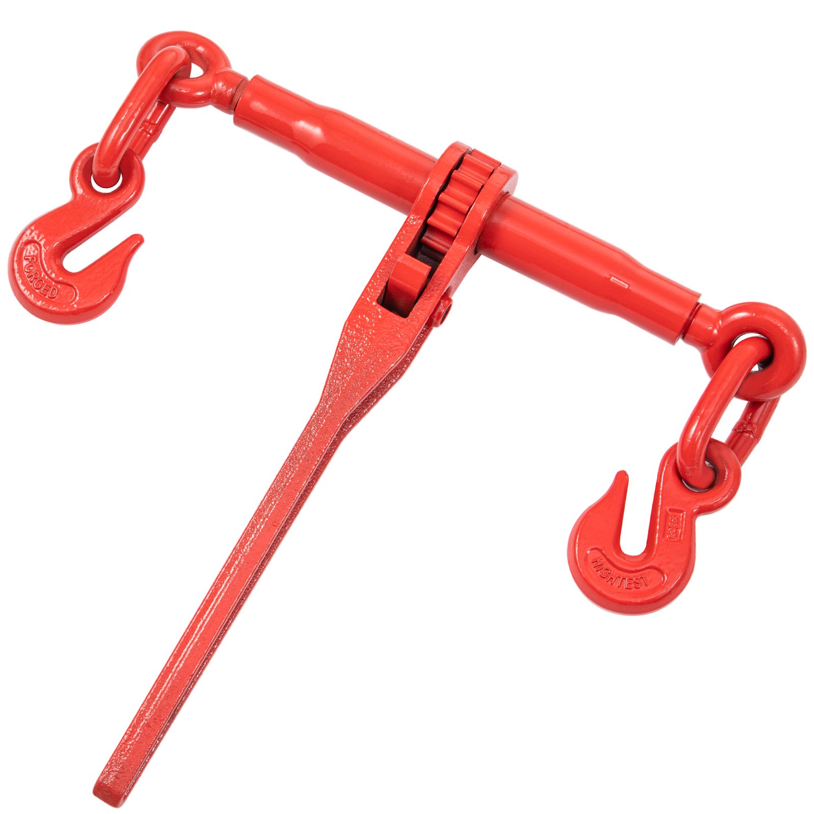 VEVOR Chain Load Binder, 5/16" Tie Down Kit w/ 6600LBS Working Load Capacity and Two Grab Hooks