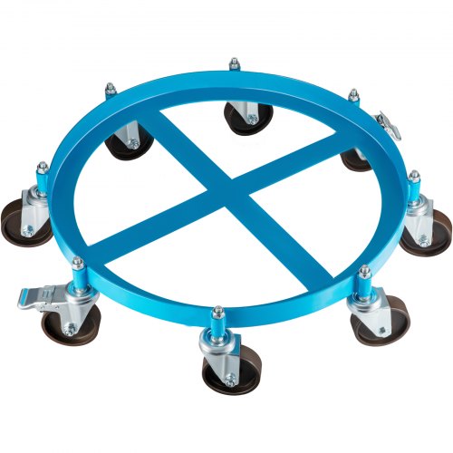 VEVOR Drum Dolly, 55 Gallon Drum Cart Dolly, Oil Drum Dolly with 2000