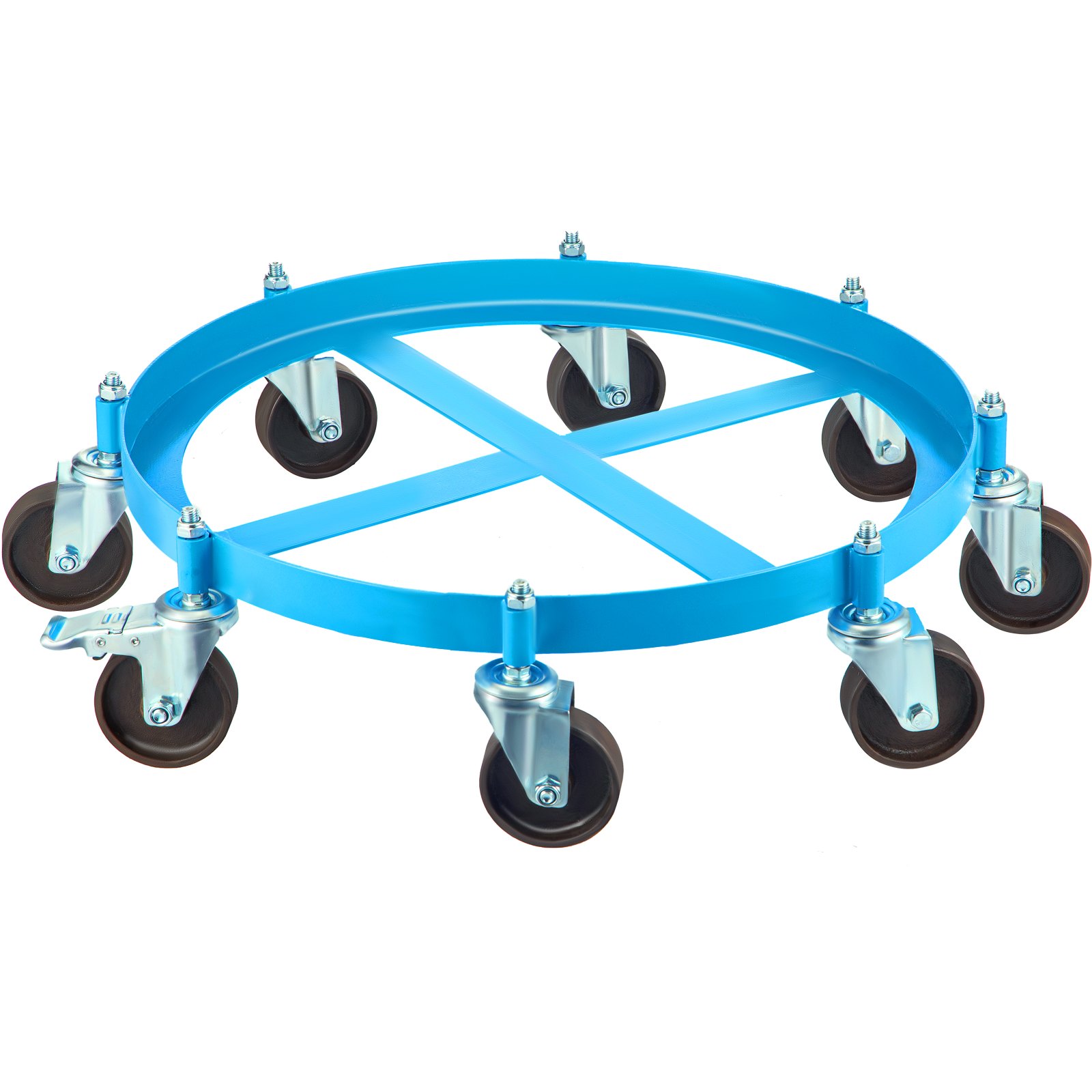 VEVOR Drum Dolly, 55 Gallon Drum Cart Dolly, Oil Drum Dolly with 2000
