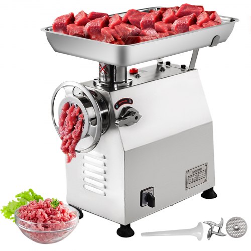 Meat Grinder Electric Meat Grinder 1100W 770lbs/h Sausage Maker VEVOR US