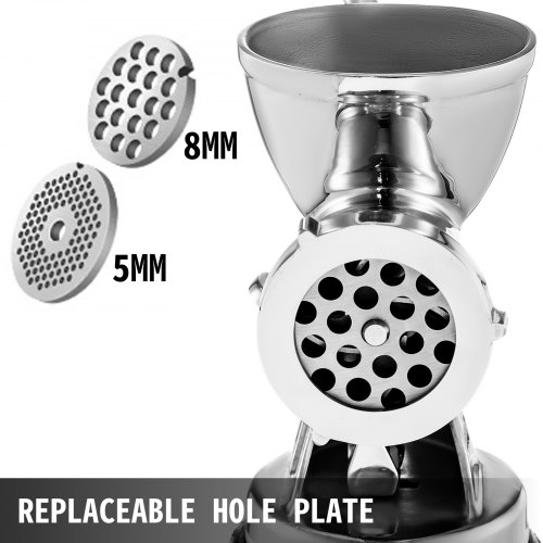 VEVOR Meat Grinder Manual 304 Stainless Steel Hand Suction Cup Base ...