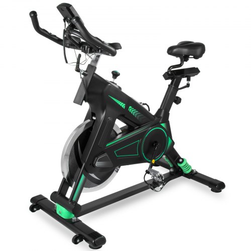 Exercise Bike Indoor Upright Cycling Bicycle 50lbs Flywheel 20KG