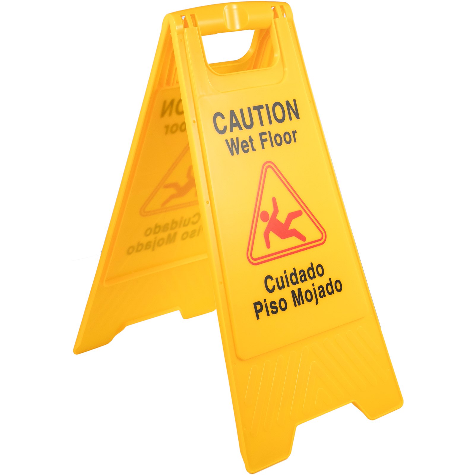 VEVOR 6 Pack Caution Wet Floor Signs 25" Double Sided Caution Sign