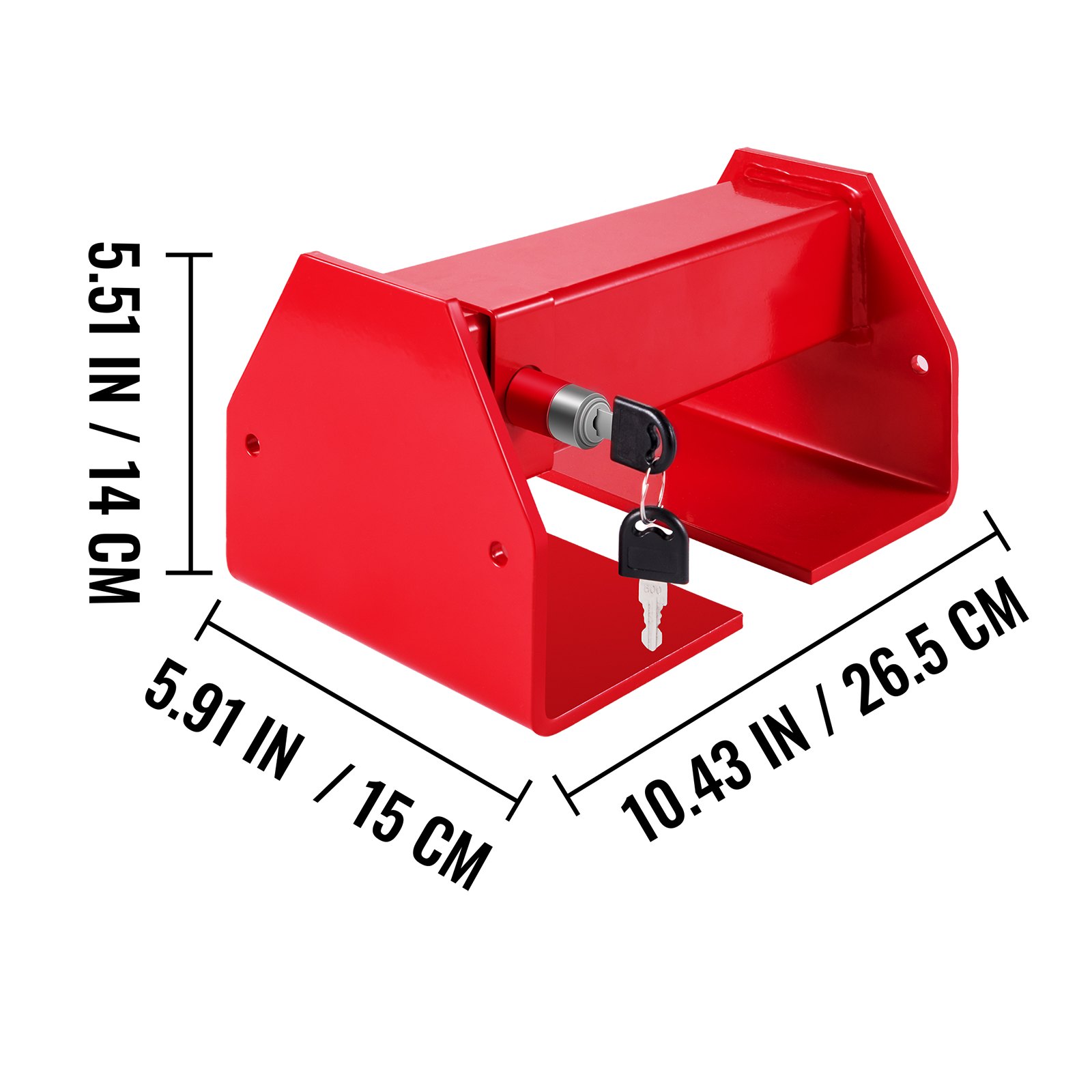 VEVOR Cargo Container Lock 9.84"17.32" Locking Distance Semi Truck