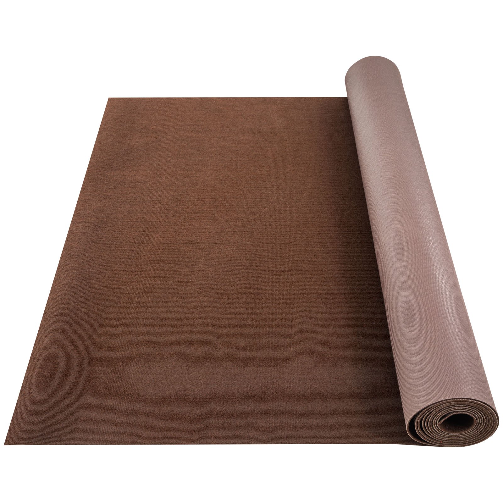 VEVOR Marine Carpet, 6 x 18 ft Boat Carpeting, Deep Brown Marine Grade