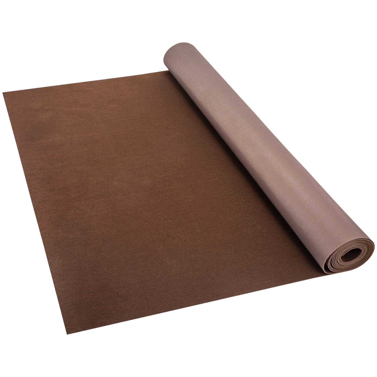 VEVOR Marine Carpet, 6 x 23 ft Boat Carpeting, Deep Brown Marine Grade