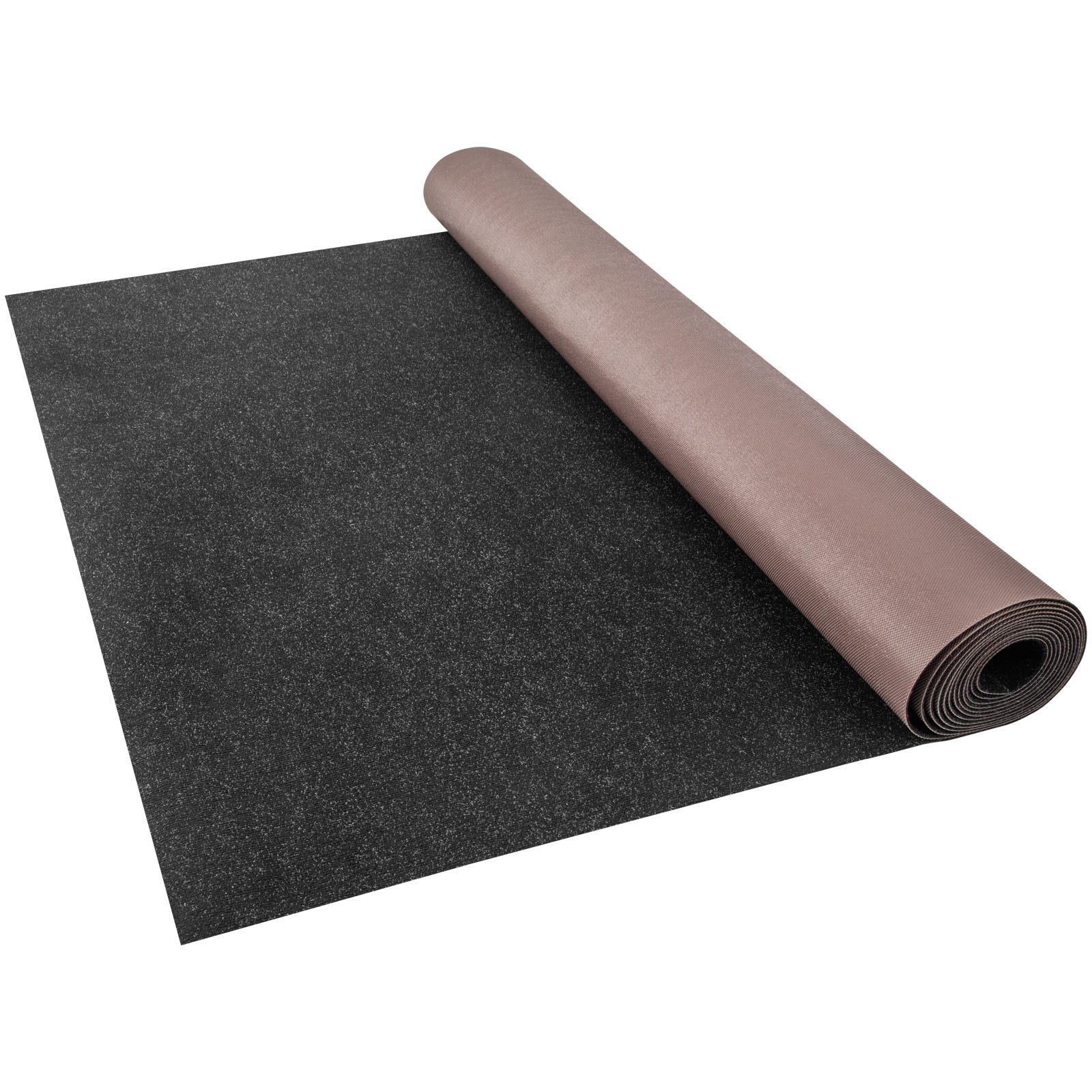 VEVOR Marine Carpet, 6 x 36 ft Boat Carpeting, Charcoal Black Marine