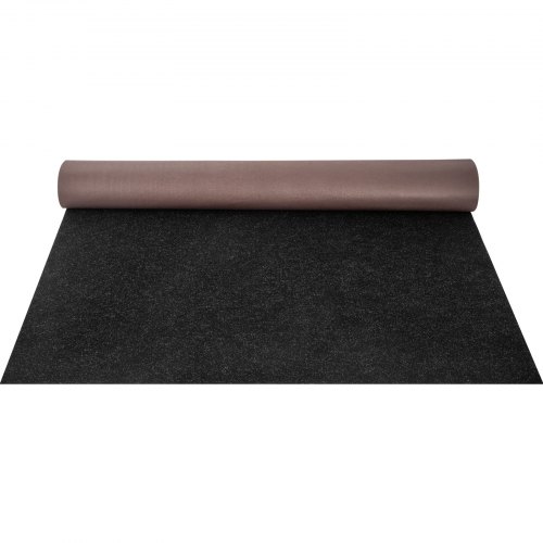 VEVOR Marine Carpet, 6 x 30 ft Boat Carpeting, Charcoal Black Marine