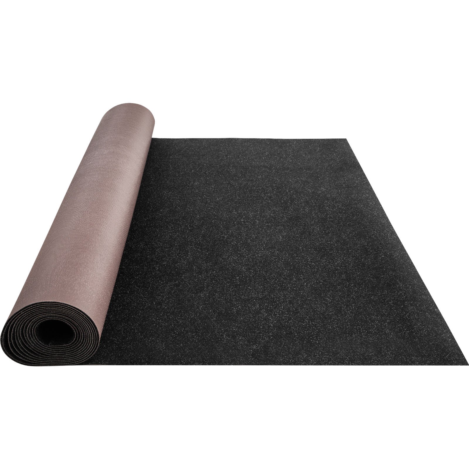VEVOR Marine Carpet, 6 x 30 ft Boat Carpeting, Charcoal Black Marine Grade Boat Carpet, Indoor