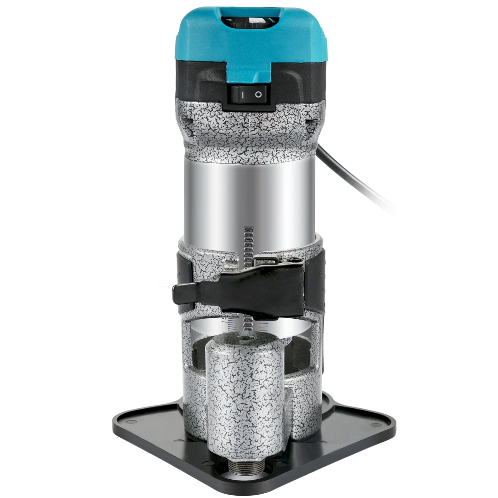 VEVOR Compact Router 1.25HP with Fixed Plunge and Offset Base, Variable ...