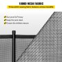 VEVOR Swimming Pool Security Fence Removable Pool Fence 4 x 48 ft for ...