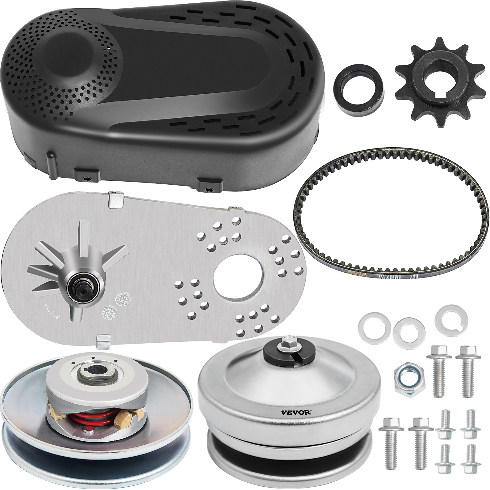Go Kart Torque Converter Kit CVT Clutch 3/4" Replaces Comet TAV2 3075