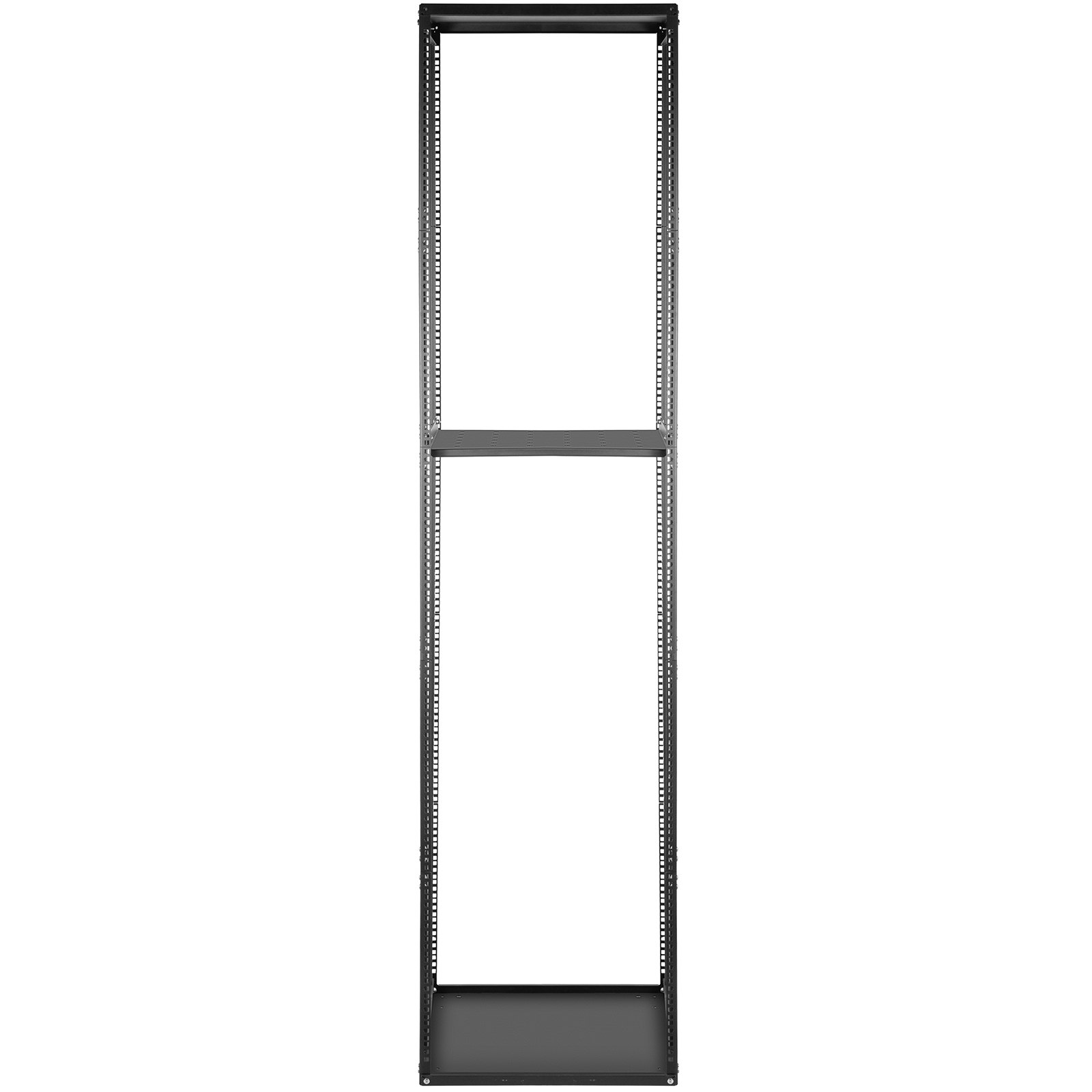 VEVOR VEVOR Open Frame Server Rack Network Server Rack 45U 4 Post 19 ...