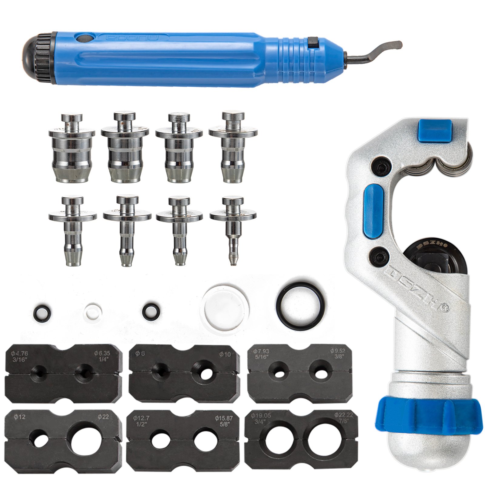 VEVOR Hydraulic Flaring Tool Kit with Tube Cutter Flare Tool Kit