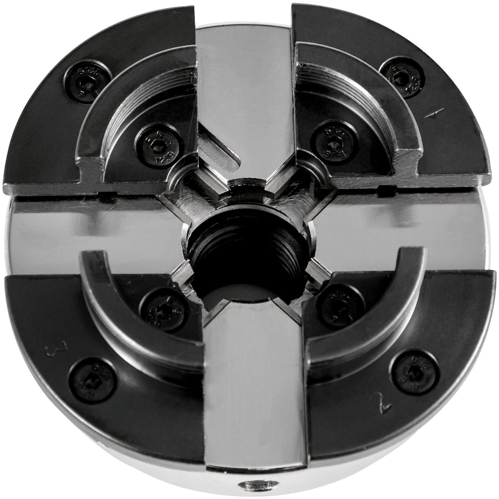 VEVOR Lathe Chuck, 4inch Nova Chuck Selfcentering Independent 4 Jaws