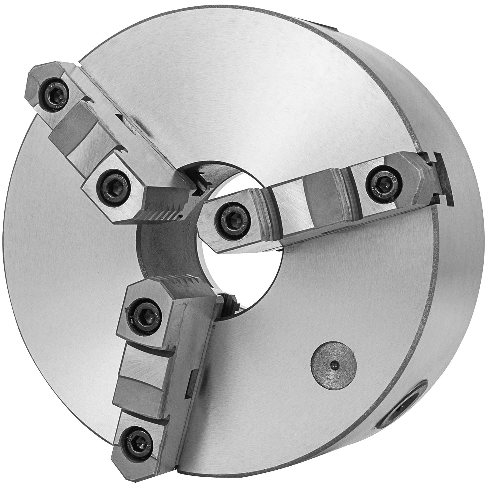 VEVOR K11250 Lathe Chuck 10 Inch 3 Jaw, Self Centering Chuck Milling Hardened Steel, Internal