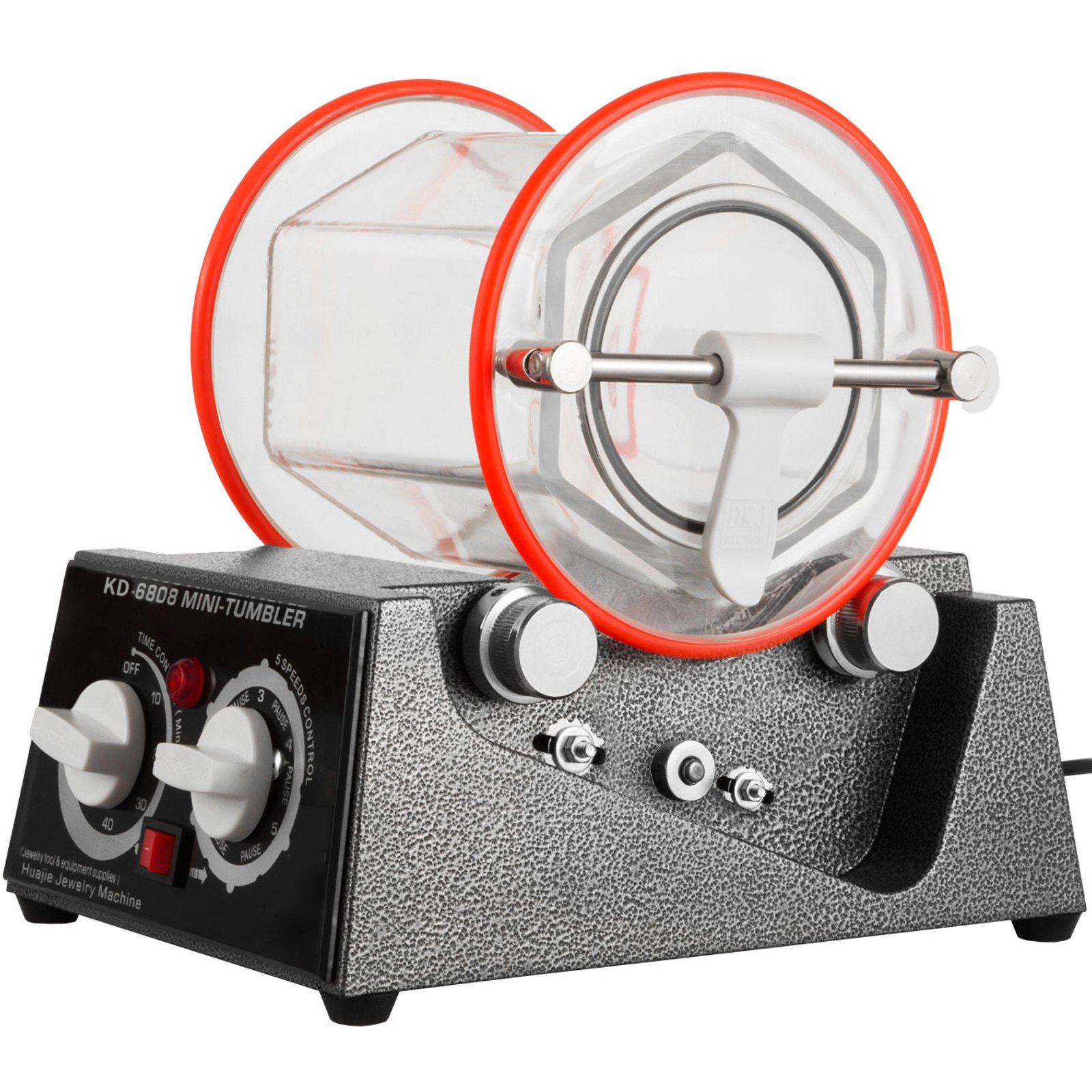 3Kg Tumbler Jewelry Polisher - Rotary Barrel Polishing Finishing