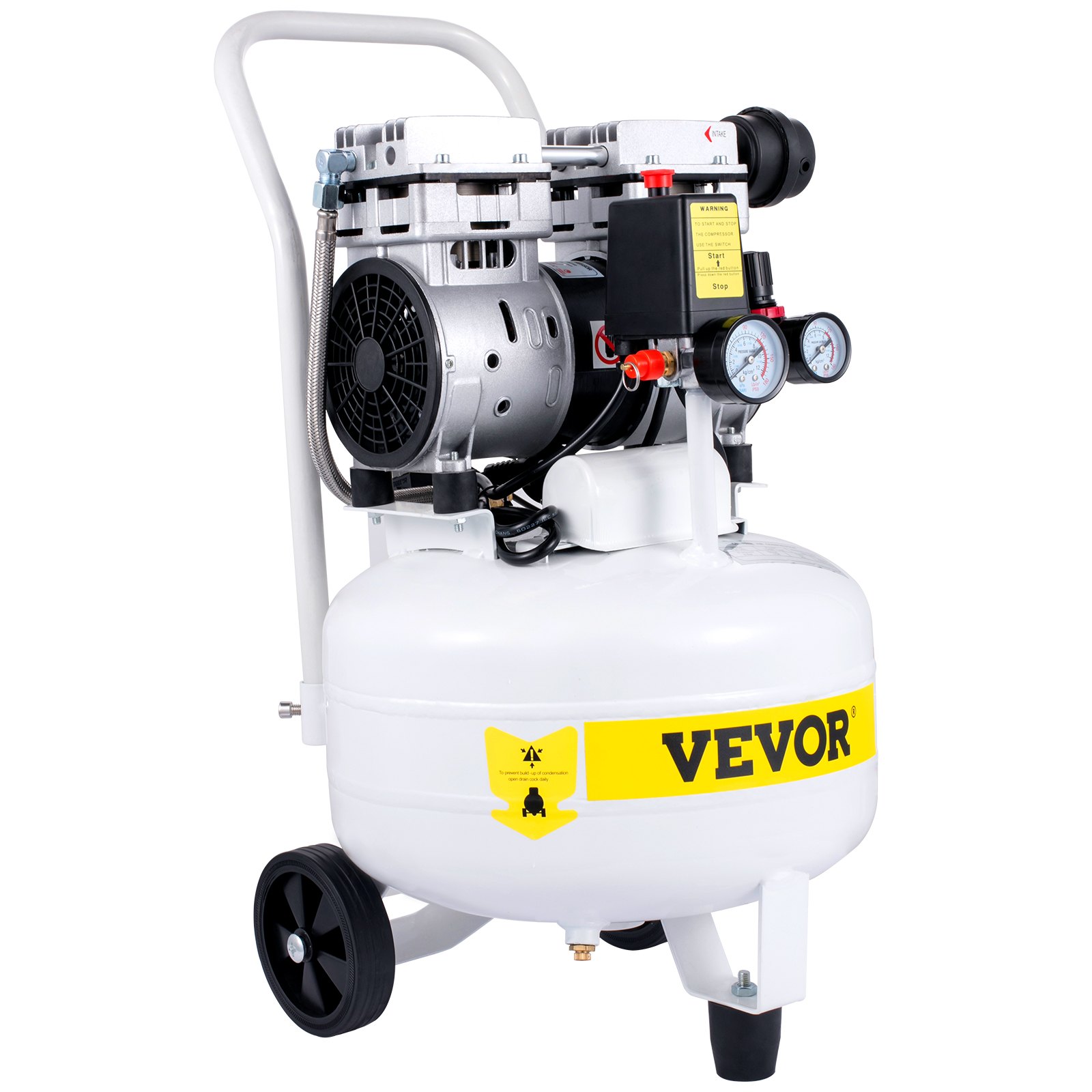 VEVOR Vevor Pancake Air Compressor Portable Air Compressor Tank 25l