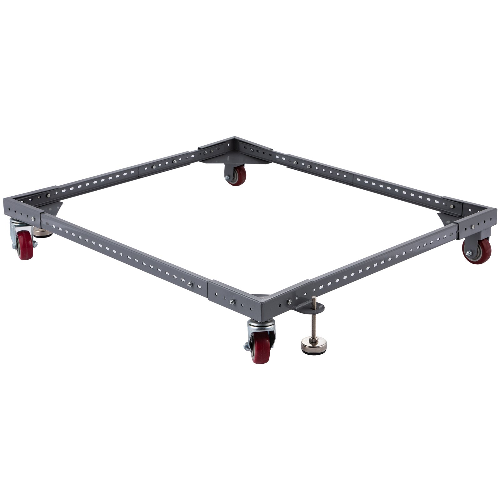 VEVOR Adjustable Universal Mobile Base 650LBS Load-Bearing Capacity 12 ...