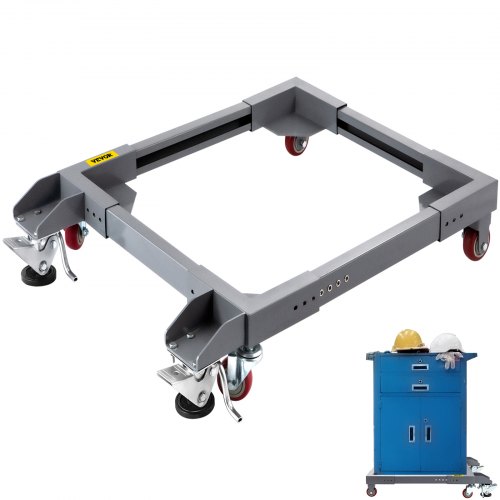 VEVOR Adjustable Universal Mobile Base 1500 LBS Load-Bearing Capacity ...