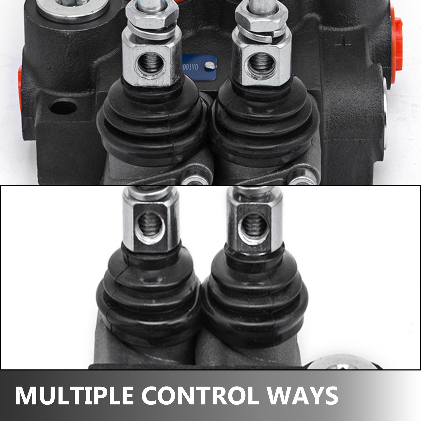 Vevor Hydraulic Valve 2 Spool Hydraulic Directional Control Valve 11gpm Hydraulic Control Valve 