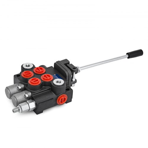 Vevor Hydraulic Valve 2 Spool Hydraulic Joystick Control Valve 11gpm Hydraulic Directional 9683