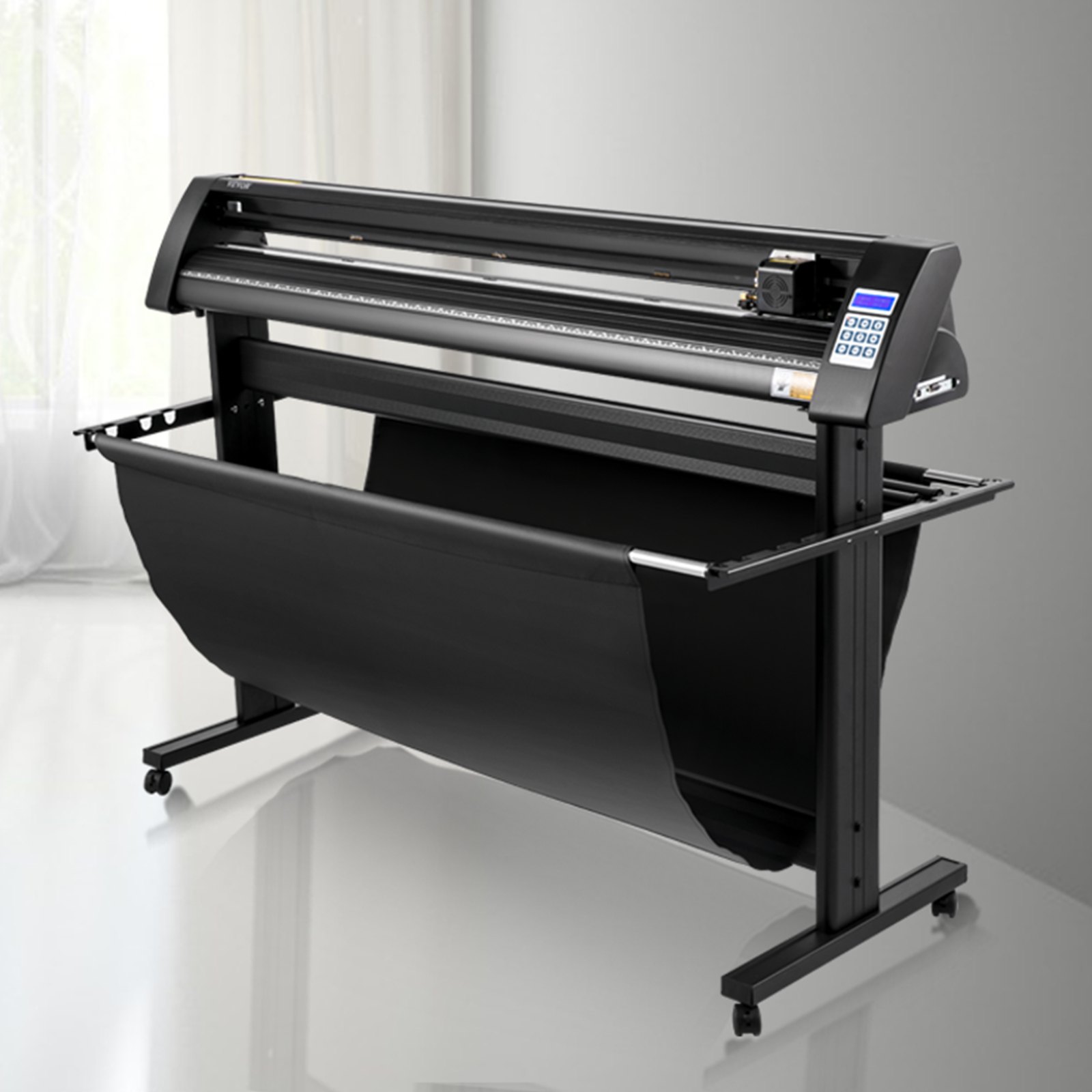 VEVOR VEVOR Vinyl Cutter, 1350mm Vinyl Plotter, LED Screen Plotter