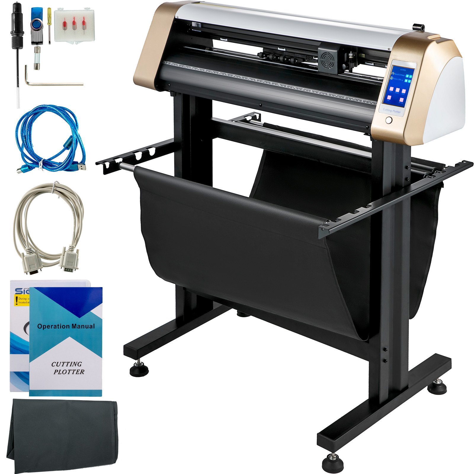 VEVOR Vinyl Cutter Machine, 720mm Cutting Plotter, Automatic Camera ...