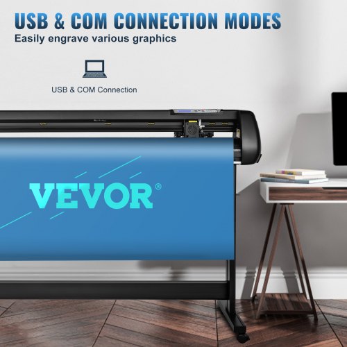VEVOR Vinyl Cutter Machine Cutting Plotter 53in SignMaster Decal Maker