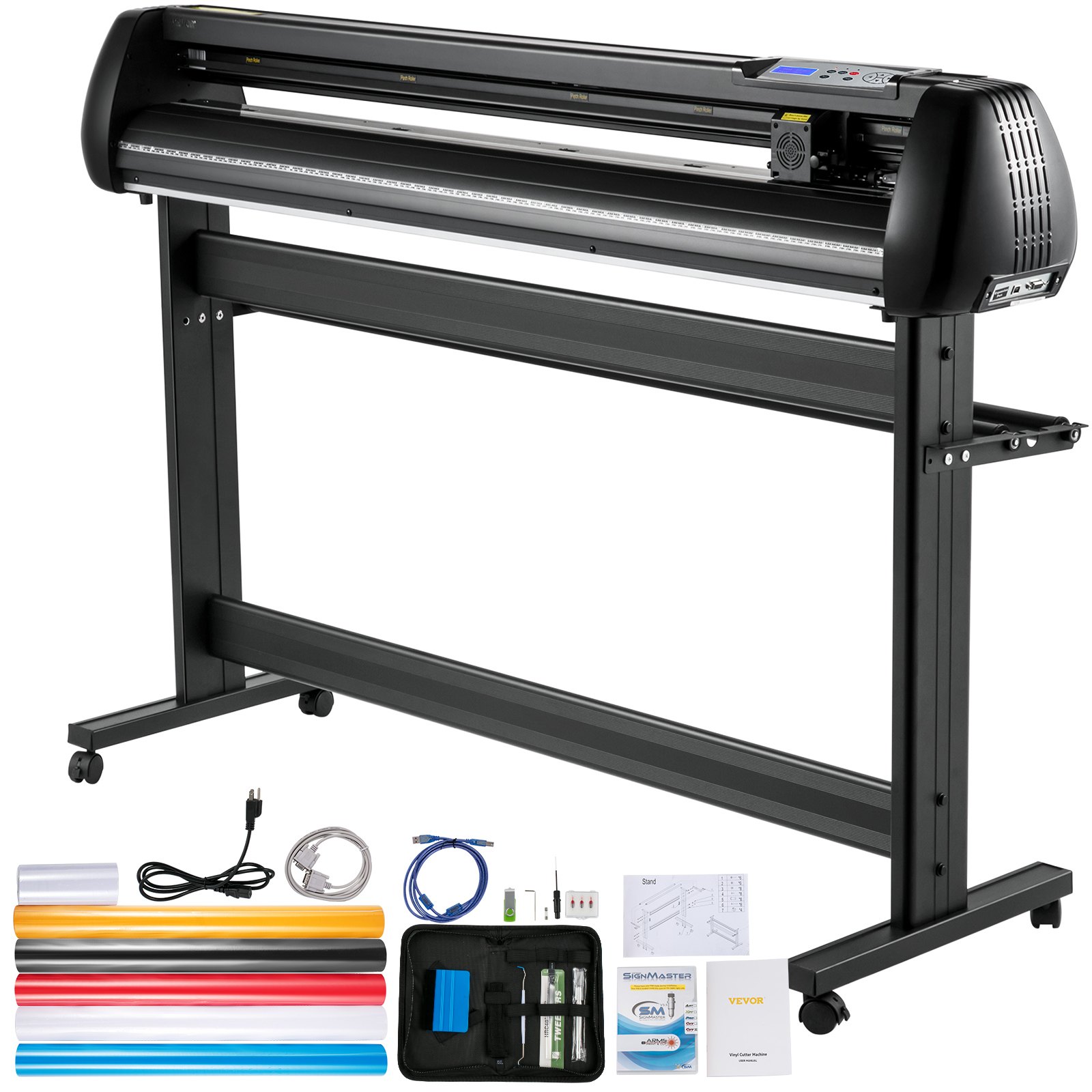 VEVOR Vinyl Cutter Machine Cutting Plotter 53in SignMaster Decal Maker ...