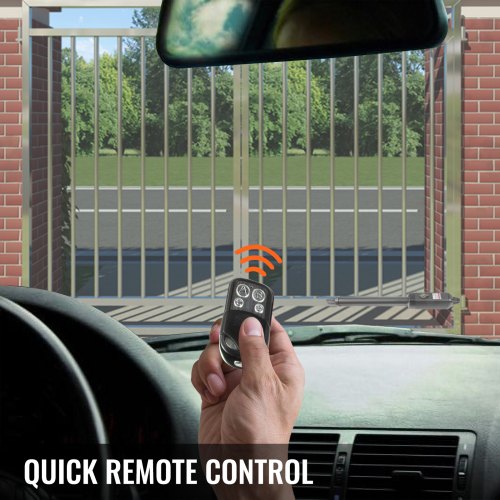 VEVOR Automatic Gate Opener Swing Gate Opener 838 lbs & 18 ft Length Door Remote VEVOR US