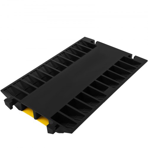 2-channel Cable Protectors Ramps Rubber Cable 22000lbs Axle Capacity ...