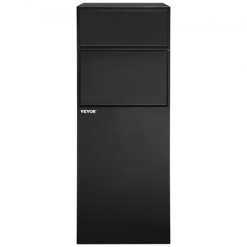 VEVOR Mail Package Drop Box, 19" x 19" x 48" Package Parcel Box with Locking Letterbox, Parcel