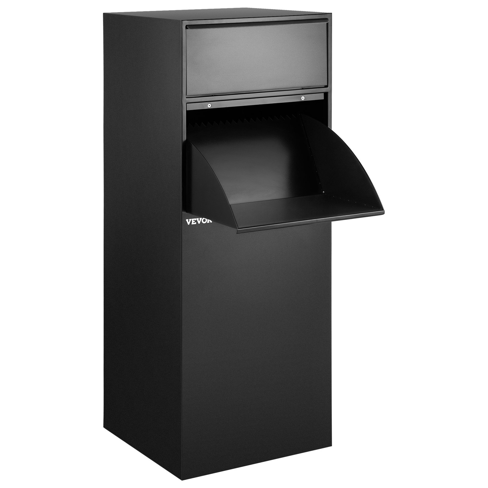 VEVOR Mail Package Drop Box, 19" x 19" x 48" Package Parcel Box with Locking Letterbox, Parcel