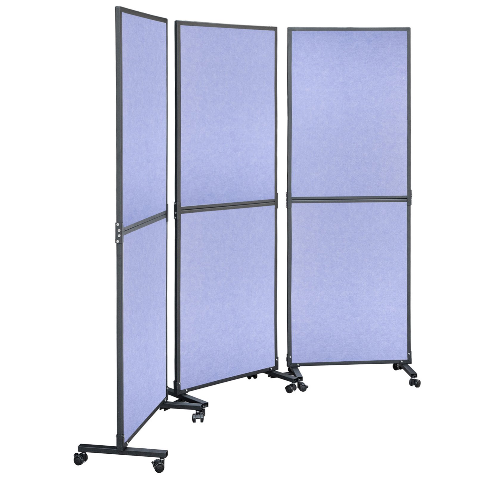 VEVOR Acoustic Room Divider 72" x 66" Office Partition Panel 3 Pack
