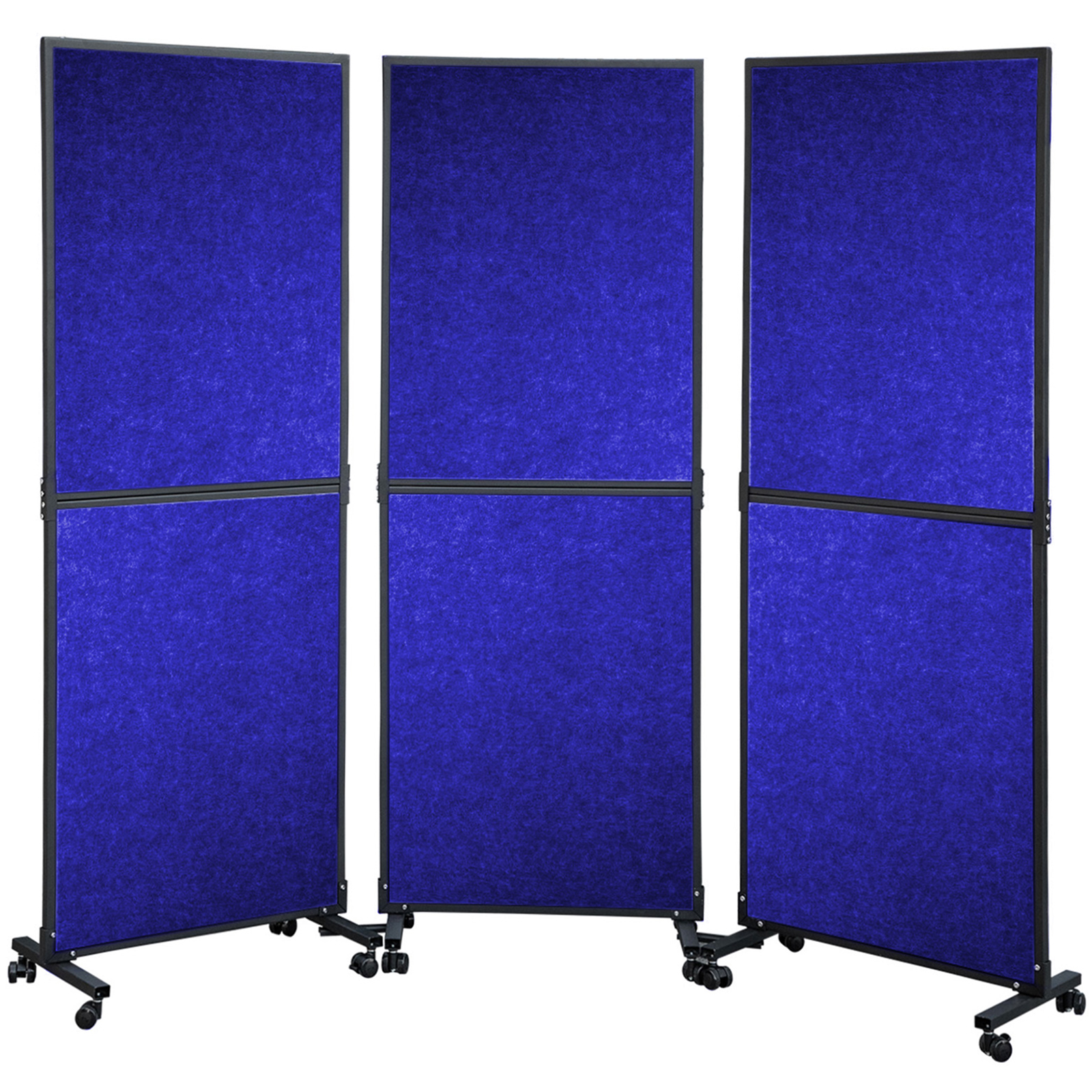 Vevor Acoustic Room Divider Office Partition Panel 72" X 66" 3 Pack In